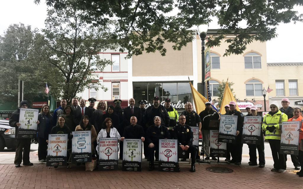 Rutherford Kicks Off Pedestrian Safety Campaign