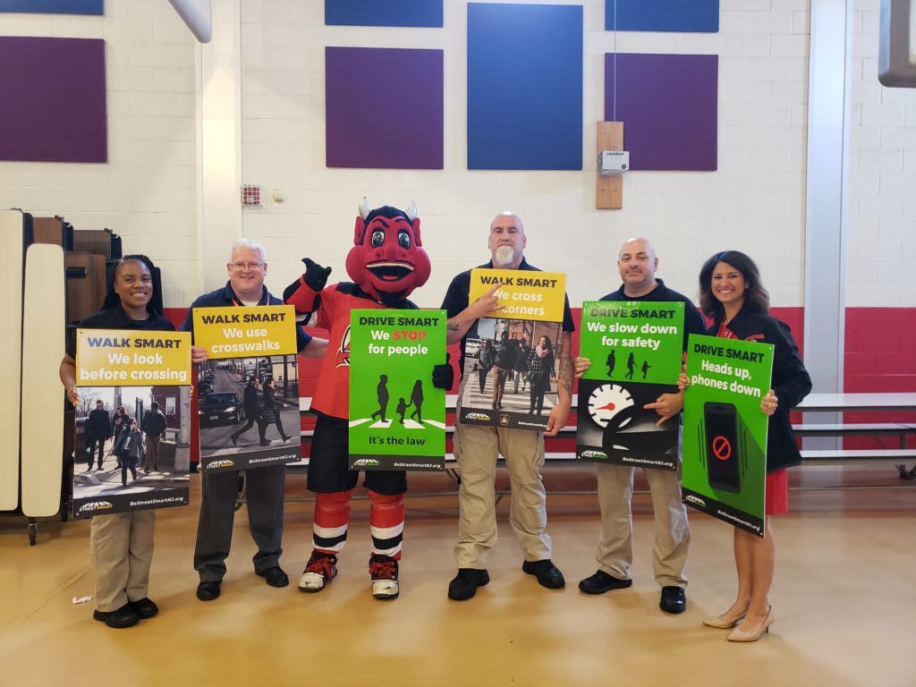 NJBIZ: New Jersey Devils, NJTPA partner to promote pedestrian safety