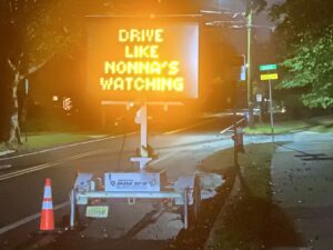 Quirky Messages Highlight Pedestrian Safety in Princeton
